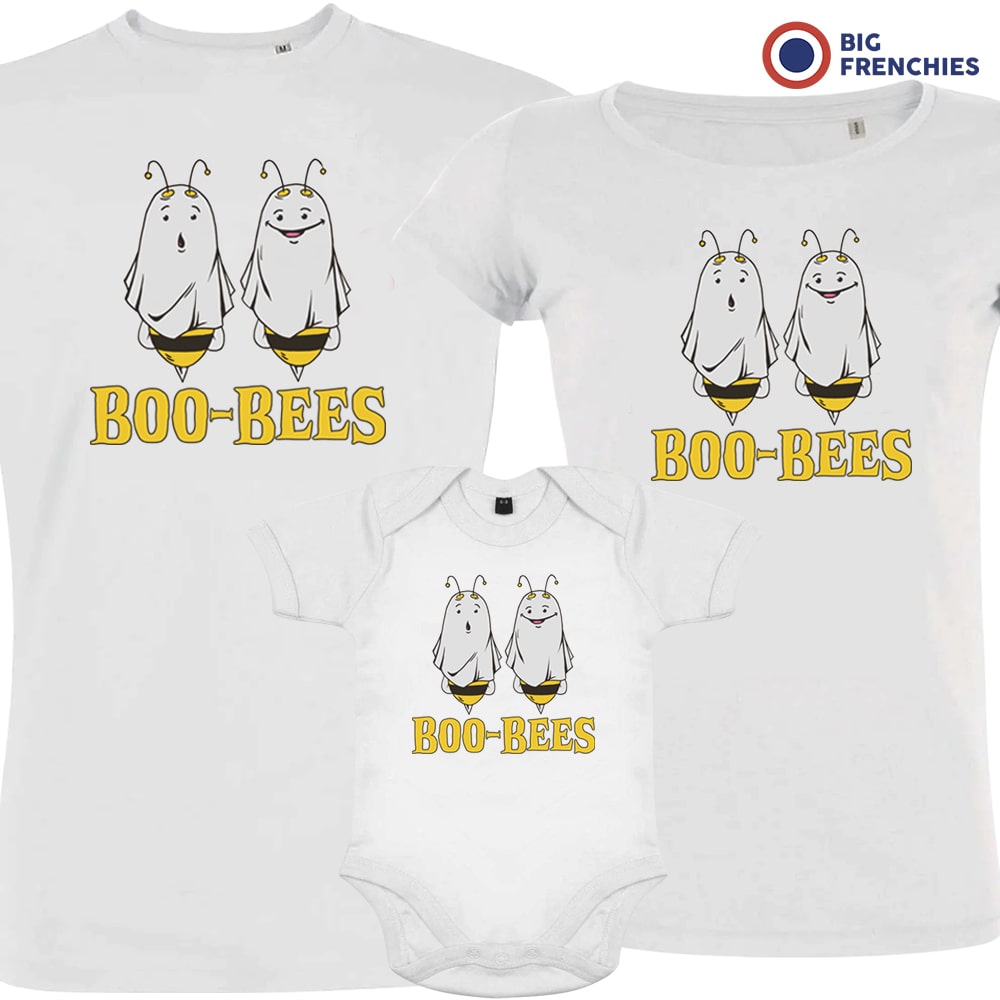 Halloween Matching Organic Cotton Family Set Set of 3 Boo-Bees