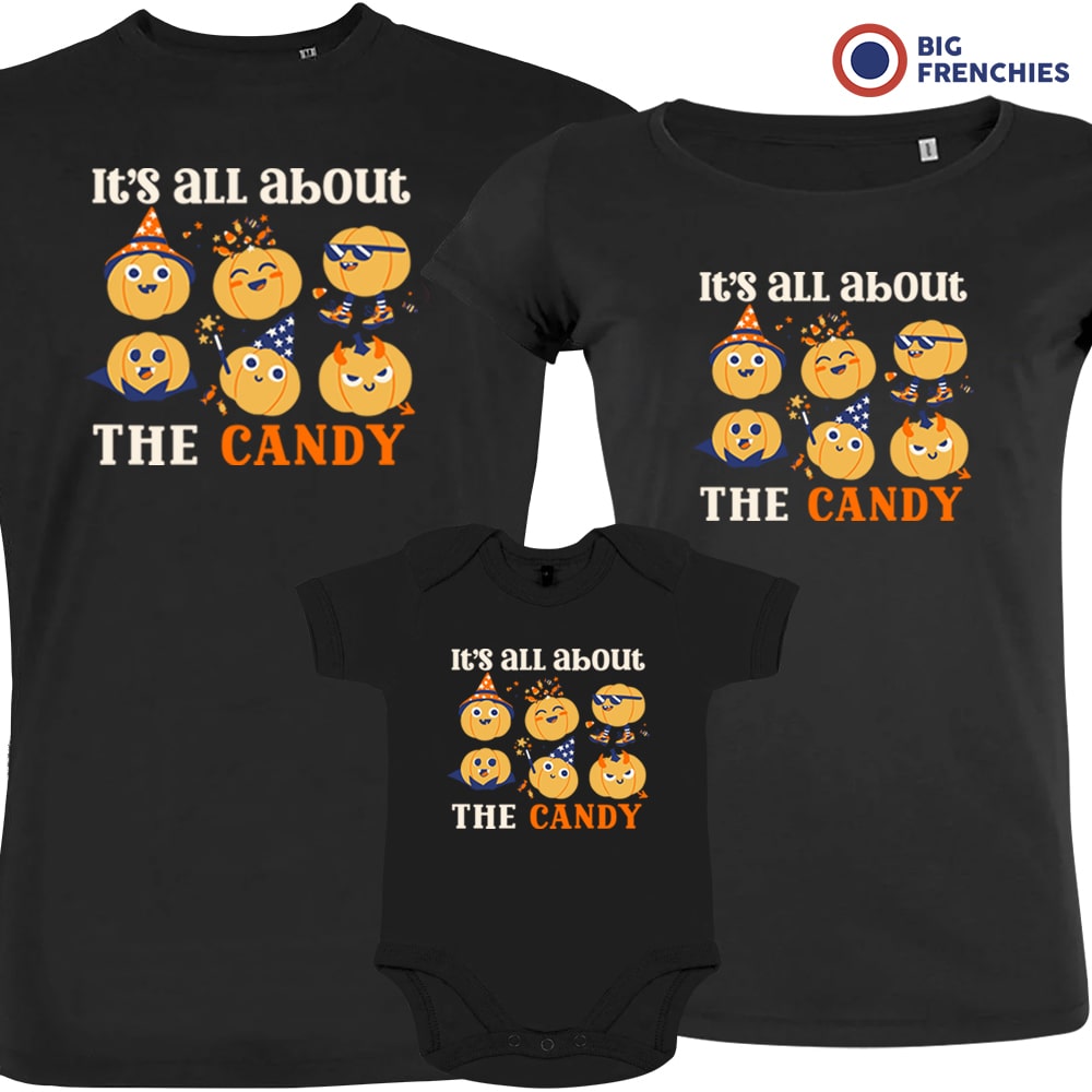 Halloween Matching Organic Cotton Family Set Soft Premium T-Shirts & Onesie