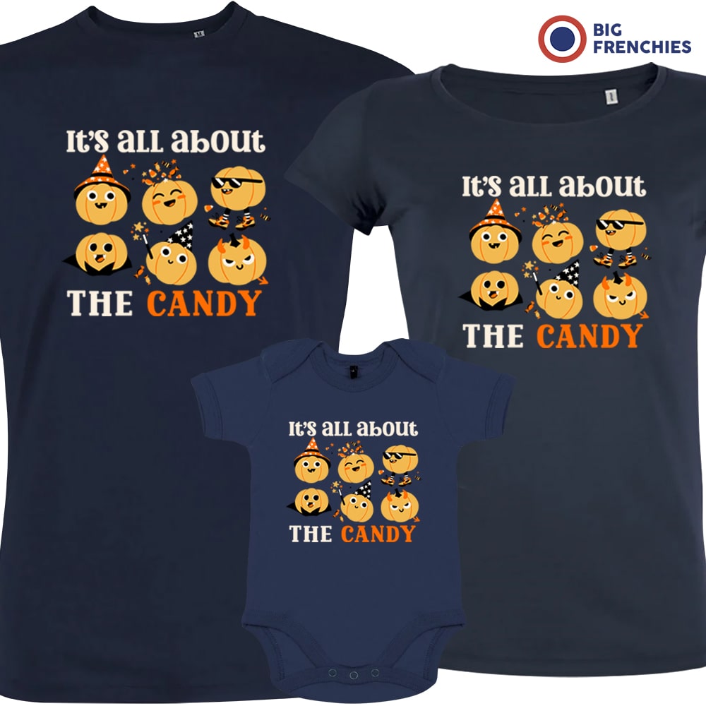 Halloween Matching Organic Cotton Family Set Soft Premium T-Shirts & Onesie
