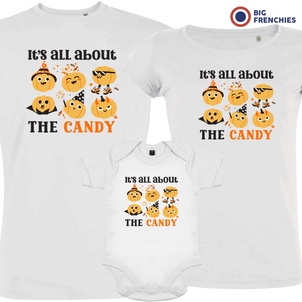 Halloween Matching Organic Cotton Family Set Soft Premium T-Shirts & Onesie