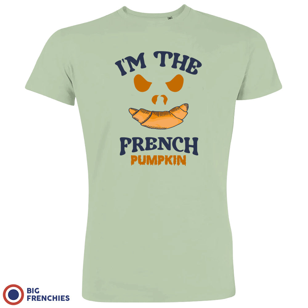 French Pumpkin Organic Cotton Men's Halloween Tee I Am The