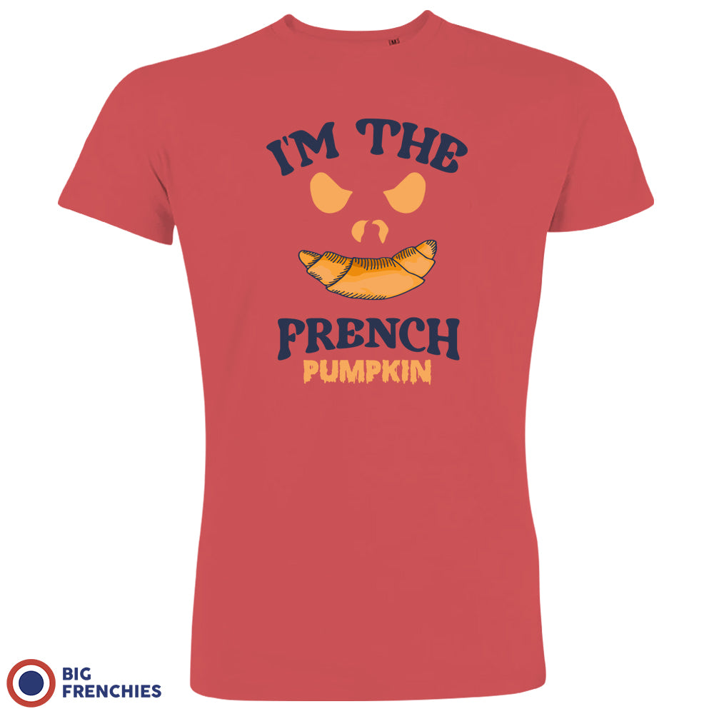 French Pumpkin Organic Cotton Men's Halloween Tee I Am The