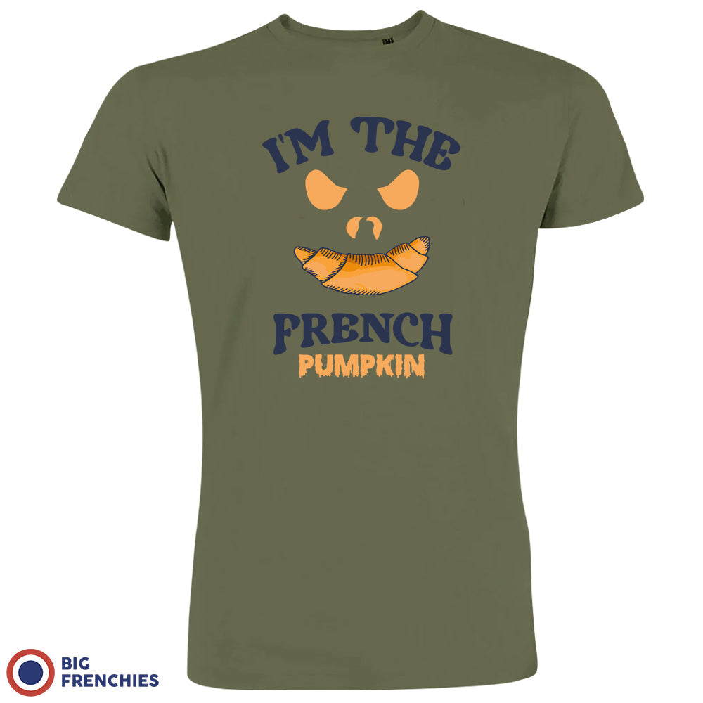 French Pumpkin Organic Cotton Men's Halloween Tee I Am The