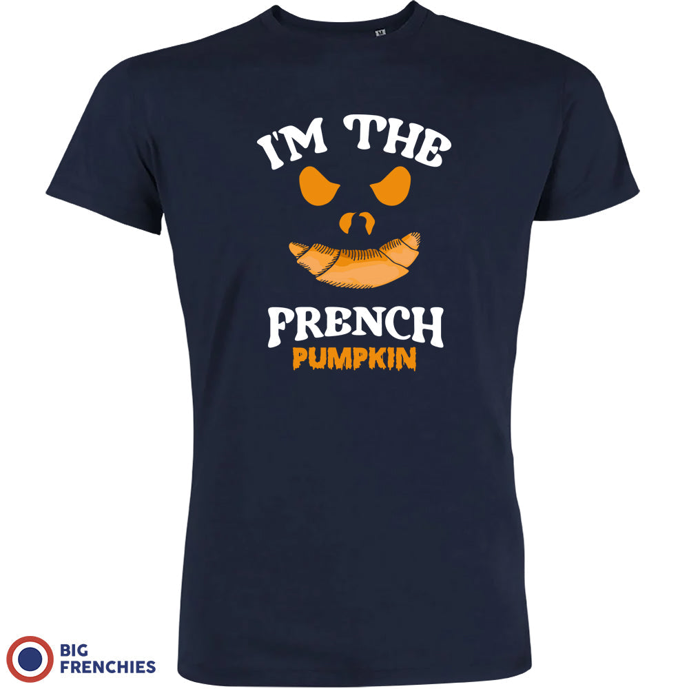 French Pumpkin Organic Cotton Men's Halloween Tee I Am The