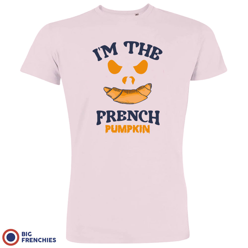French Pumpkin Organic Cotton Men's Halloween Tee I Am The