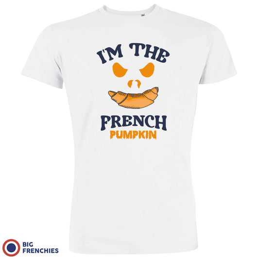French Pumpkin Organic Cotton Men's Halloween Tee I Am The