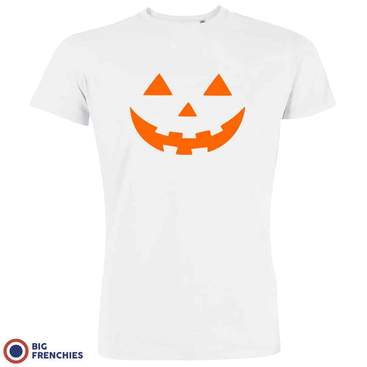 Halloween Pumpkin Organic Cotton Men's Tee BIG FRENCHIES
