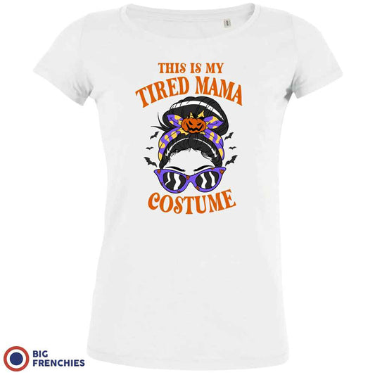 Tired Mama Organic Cotton Tee Halloween Women's Costume