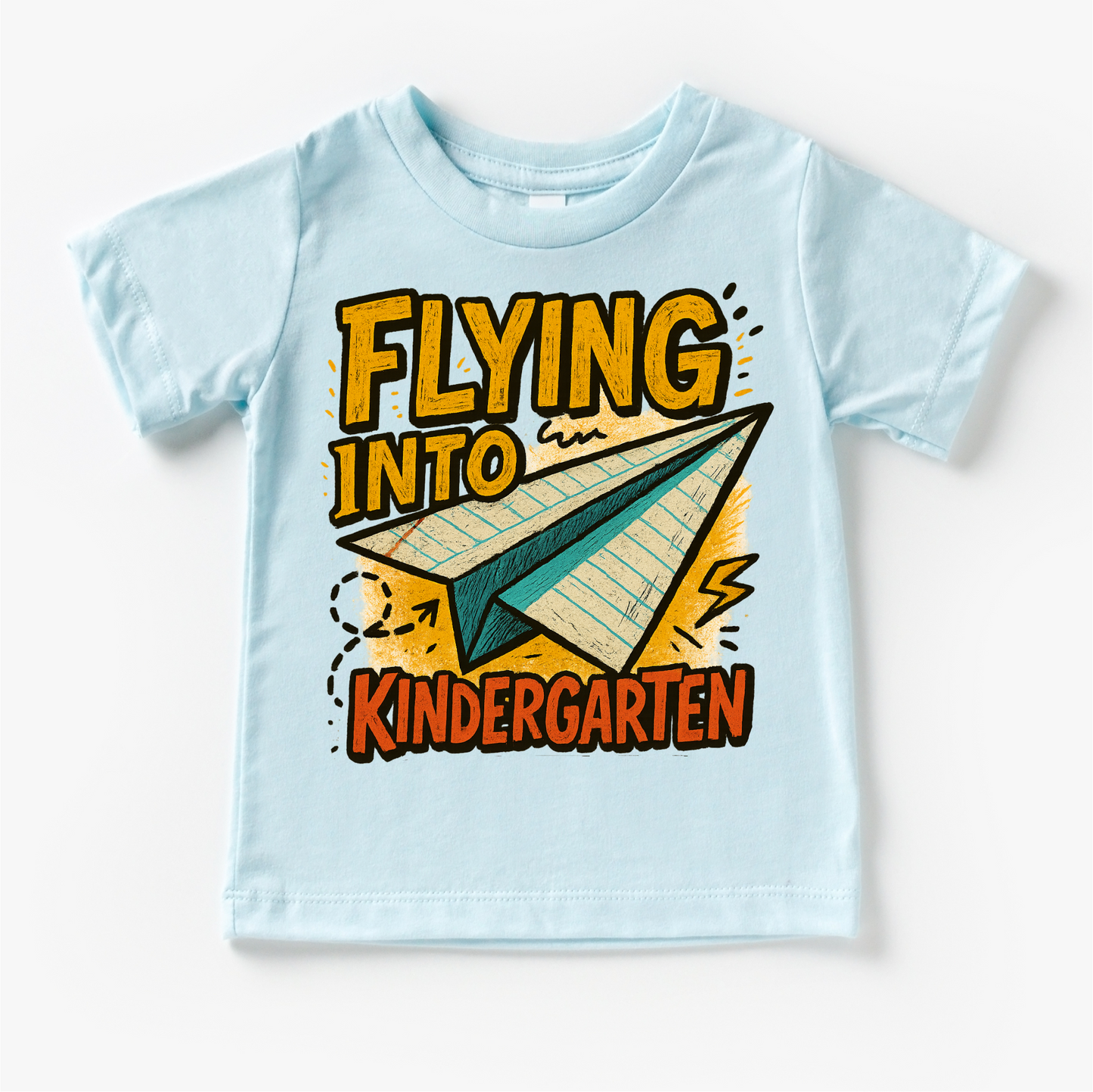 Flying Into Kindergarten Back To School Shirt First Day Of School Tee