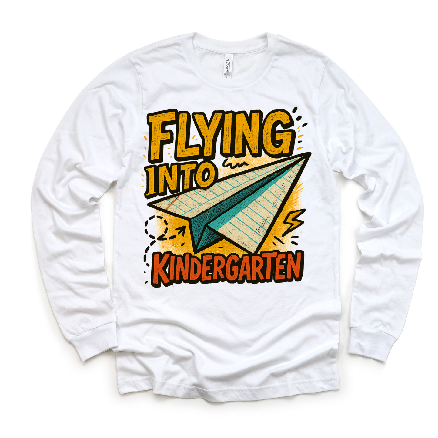 Flying Into Kindergarten Back To School Shirt First Day Of School Tee