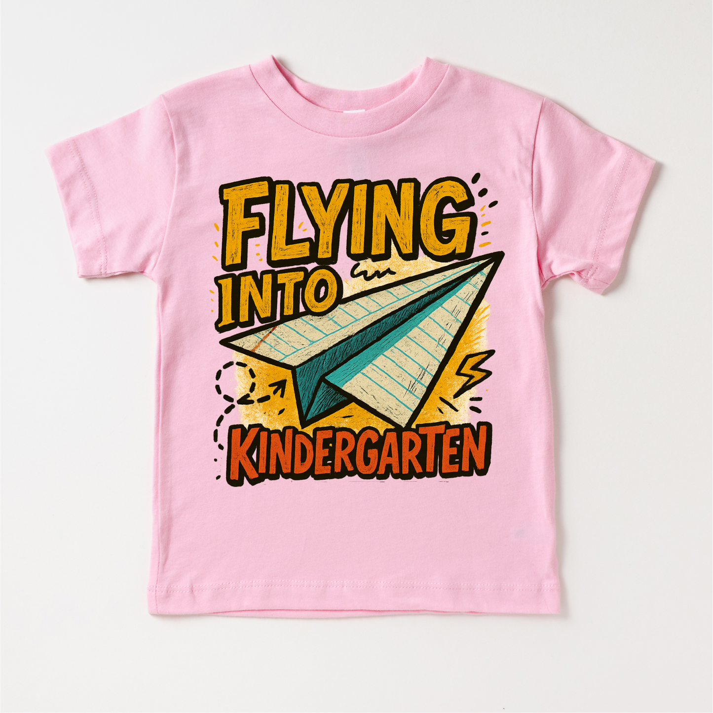 Flying Into Kindergarten Back To School Shirt First Day Of School Tee