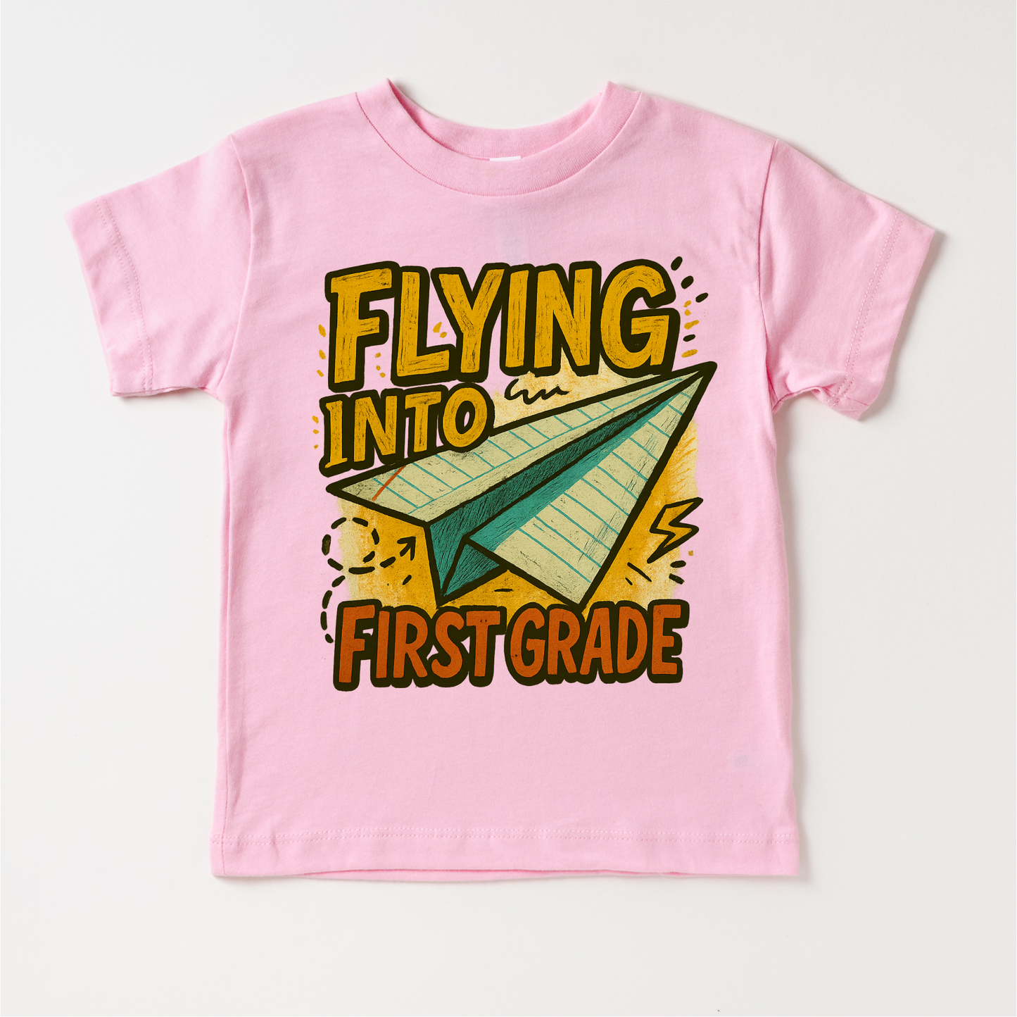 Flying Into First Grade Soft Back To School Shirt Madi Moosh