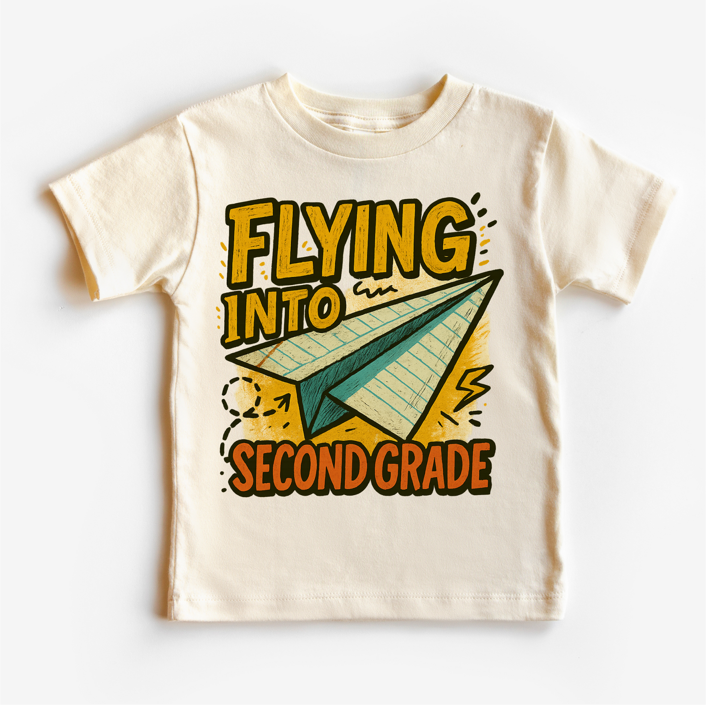 Flying Into Second Grade Back To School Shirt First Day Of School Tee Madi Moosh