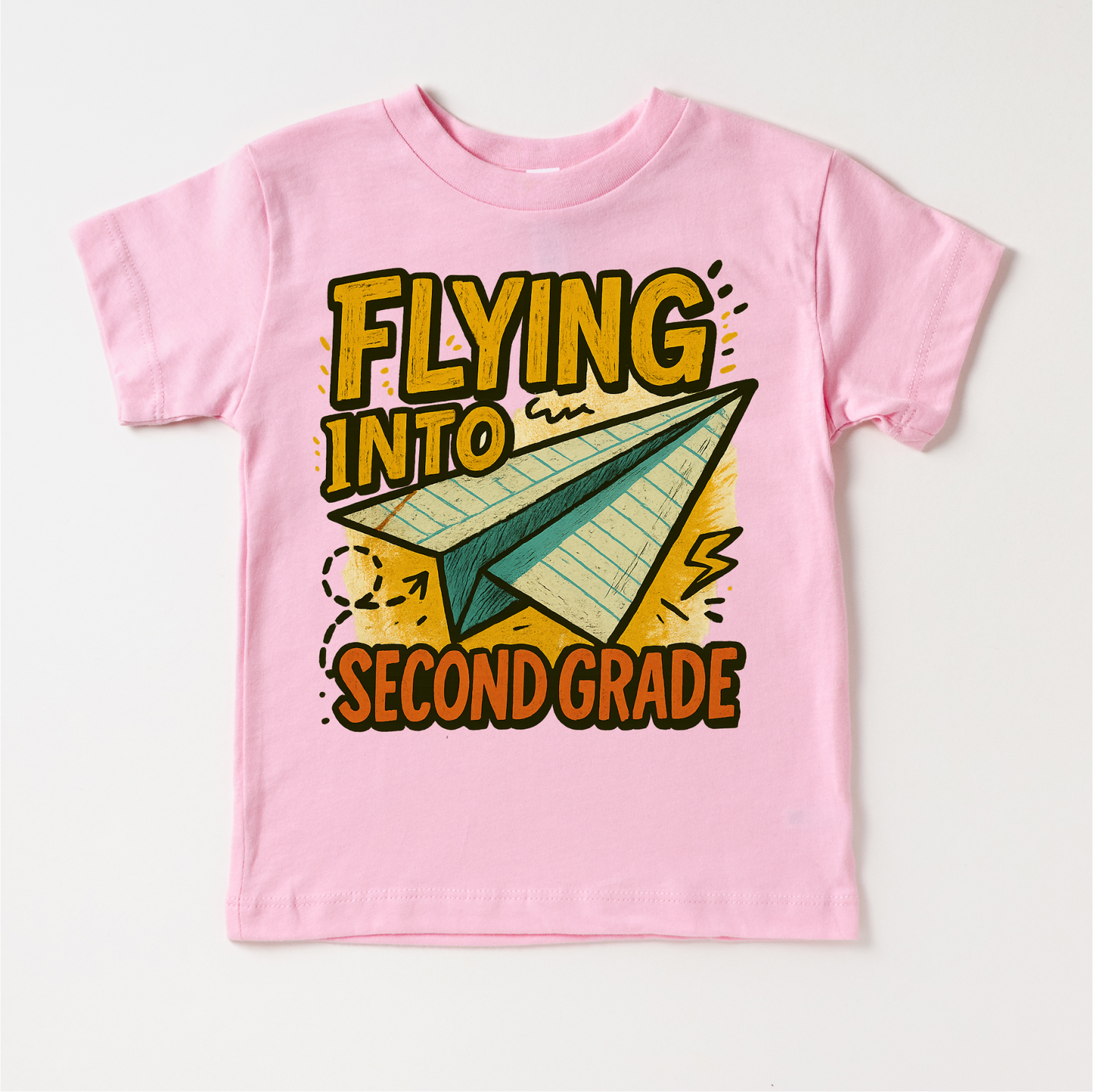 Flying Into Second Grade Back To School Shirt First Day Of School Tee Madi Moosh