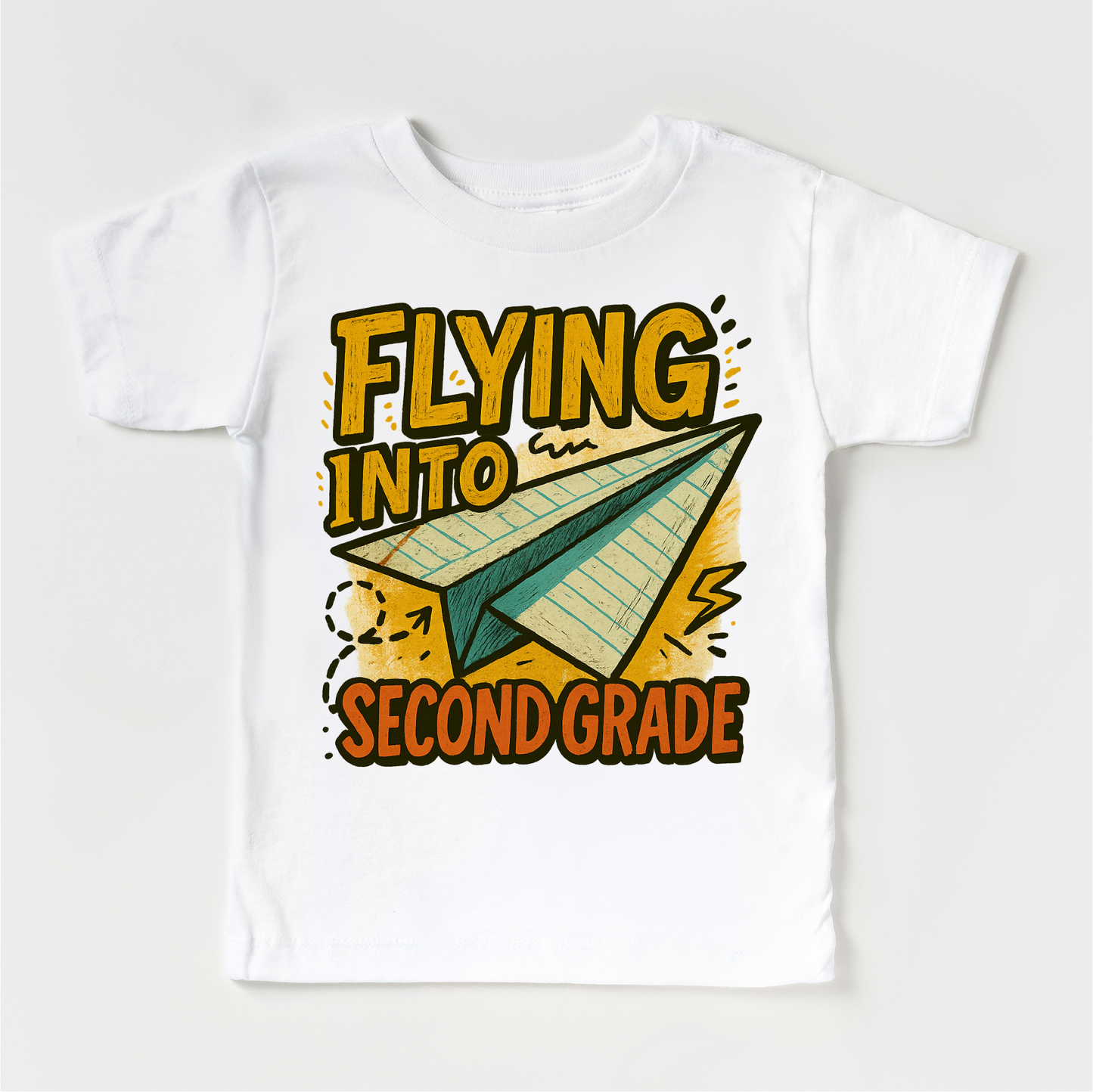 Flying Into Second Grade Back To School Shirt First Day Of School Tee Madi Moosh