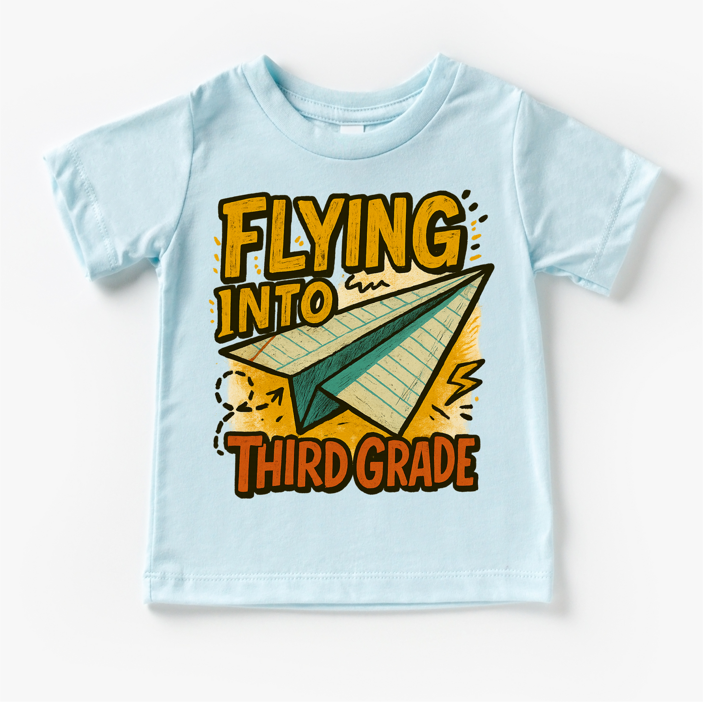 Flying Into Third Grade Back To School Shirt First Day Of School Tee Madi Moosh