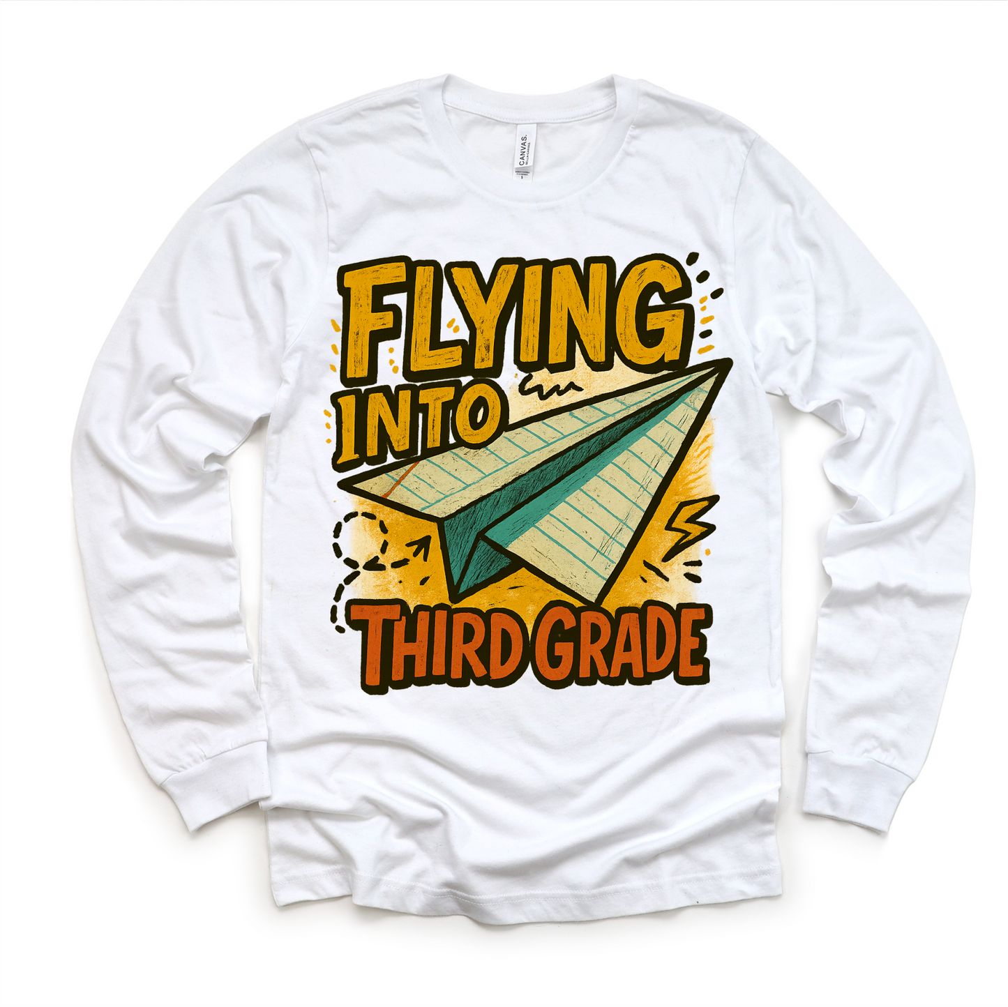 Flying Into Third Grade Back To School Shirt First Day Of School Tee Madi Moosh