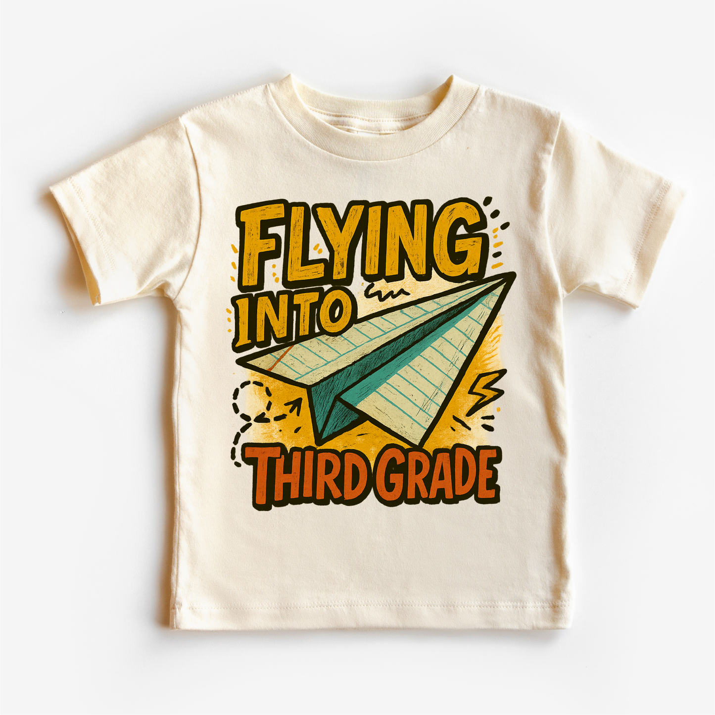 Flying Into Third Grade Back To School Shirt First Day Of School Tee Madi Moosh