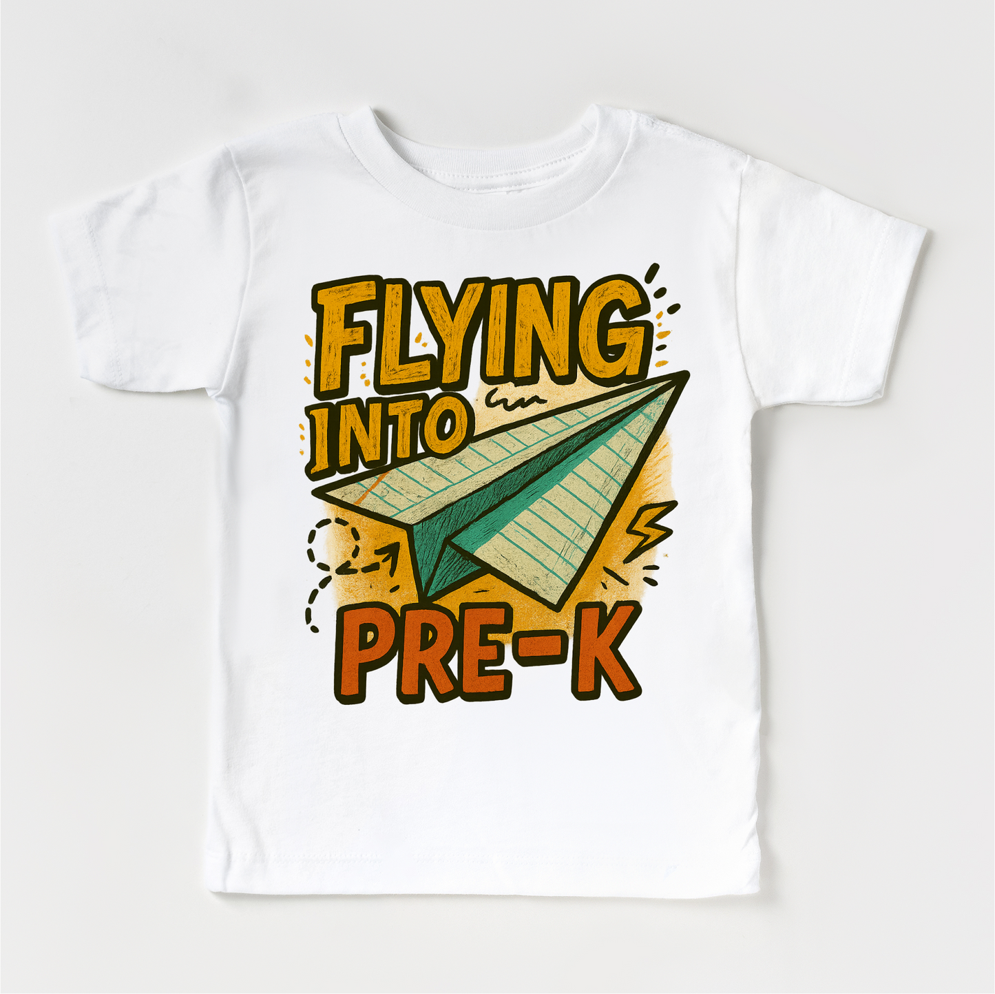 Flying Into Pre-K Back To School Shirt First Day Of School Tee Madi Moosh