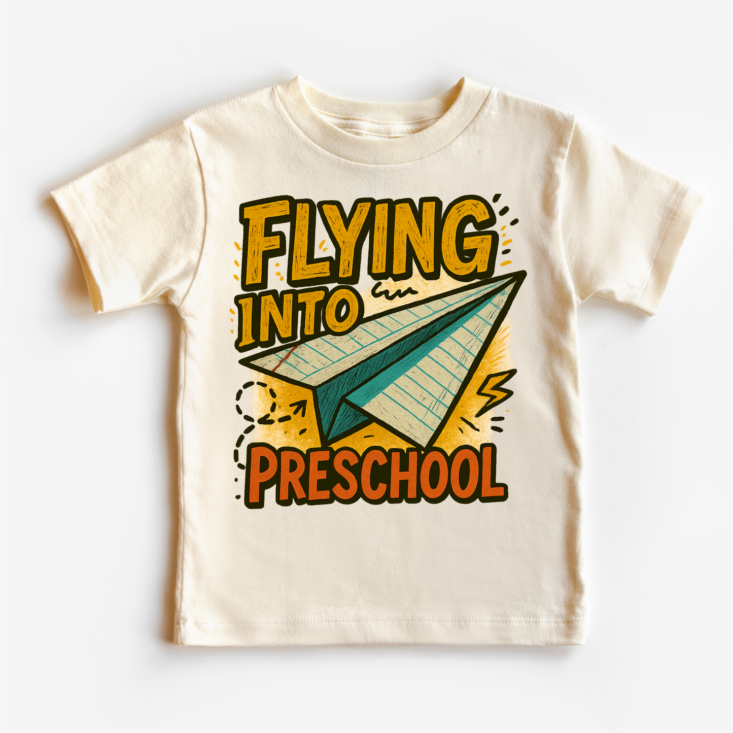 Flying Into Preschool Back To School Shirt First Day Of School Tee Madi Moosh