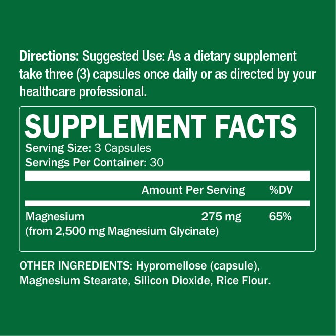 Hi-Absorb Magnesium Glycinate 90 Capsules