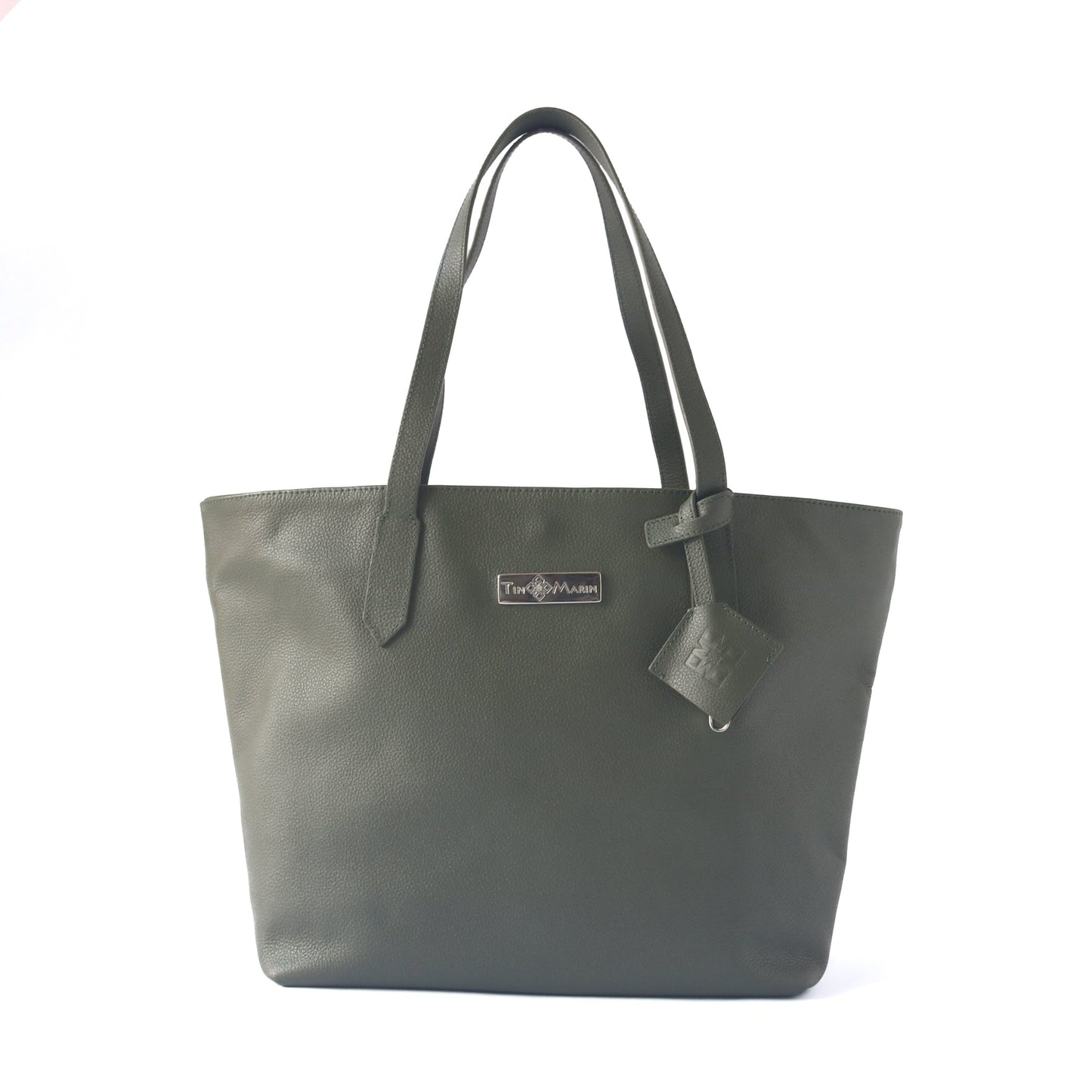 Leather Spacious Tote Bag Martina by Tin Marin