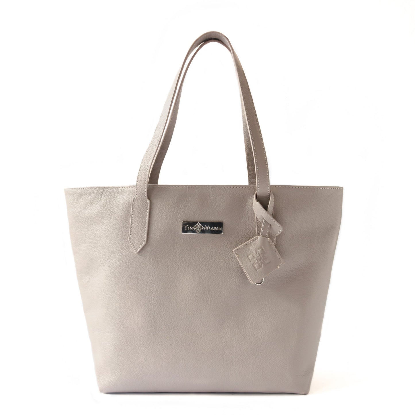 Leather Spacious Tote Bag Martina by Tin Marin