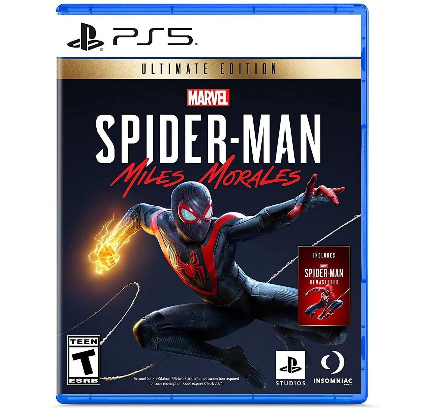 Marvel's Spider-Man: Miles Morales Ultimate Edition - PlayStation 5 + Spider-Man Remastered