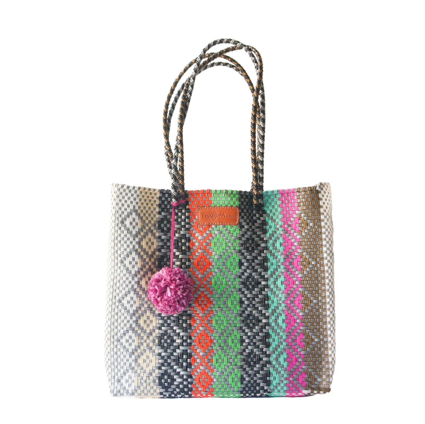 Maya Woven Eco-Friendly Tote Bag by Tin Marin