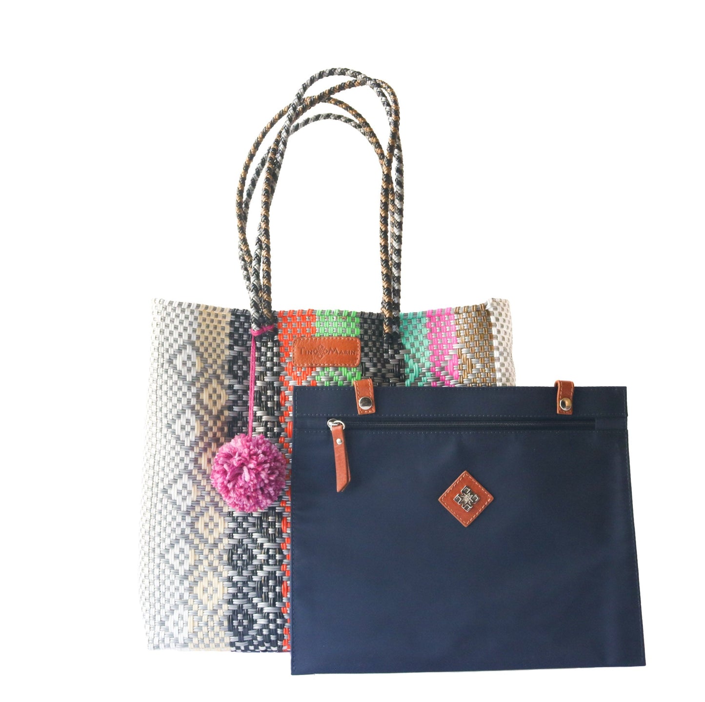 Maya Woven Eco-Friendly Tote Bag by Tin Marin