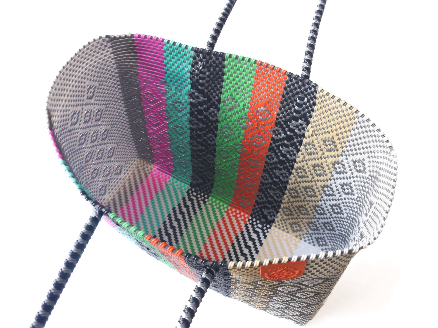 Maya Woven Super Tote Water-Resistant Tote Bag Tin Marin