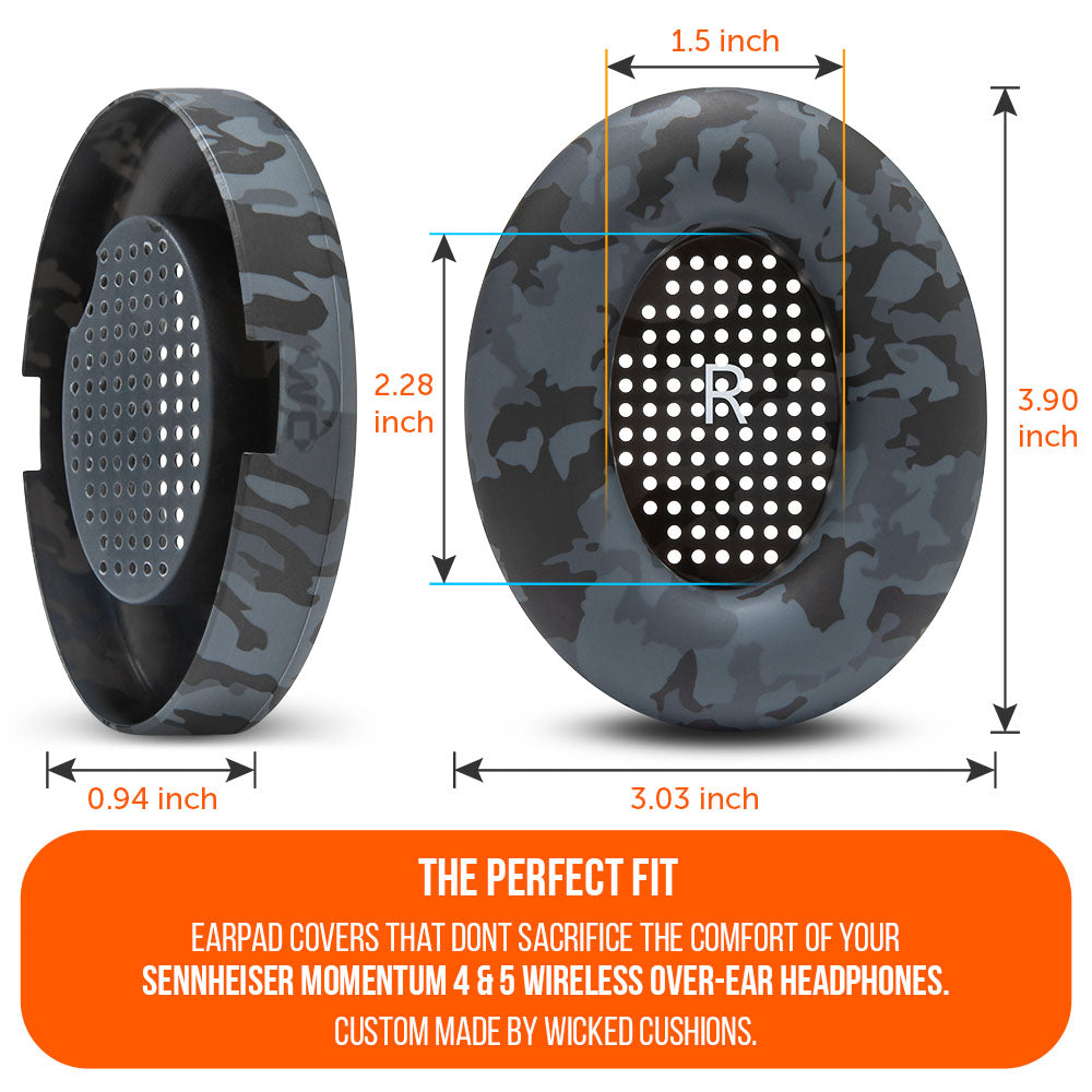 Sennheiser Momentum 4 & 5 Earpad Sweat Covers - WC SweatZ Momentum 4 & 5