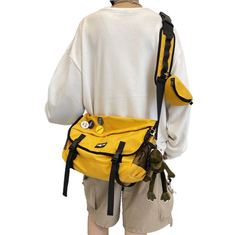 Medium Nylon Messenger Bag