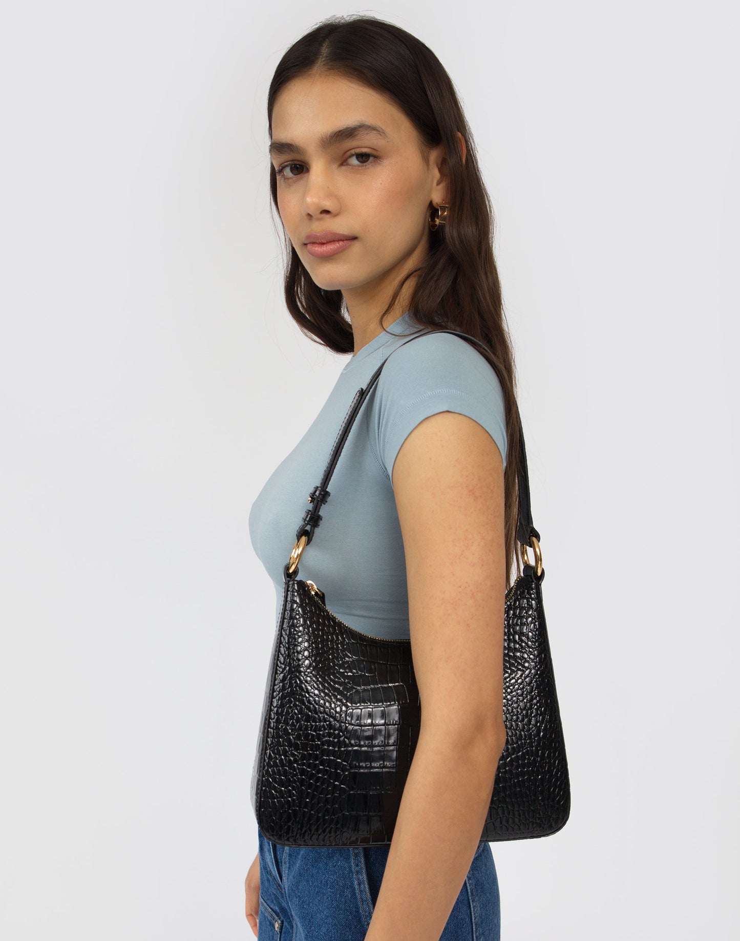 Luxe Medium Shoulder Bag