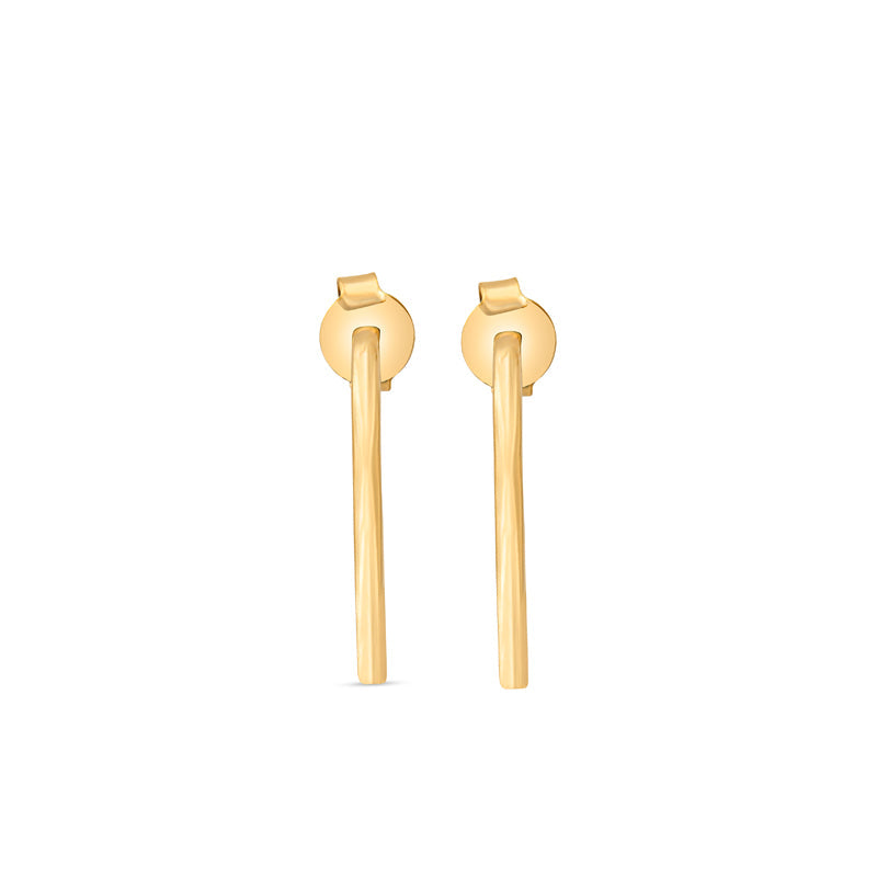 Megan 14K Gold Hoop Earrings