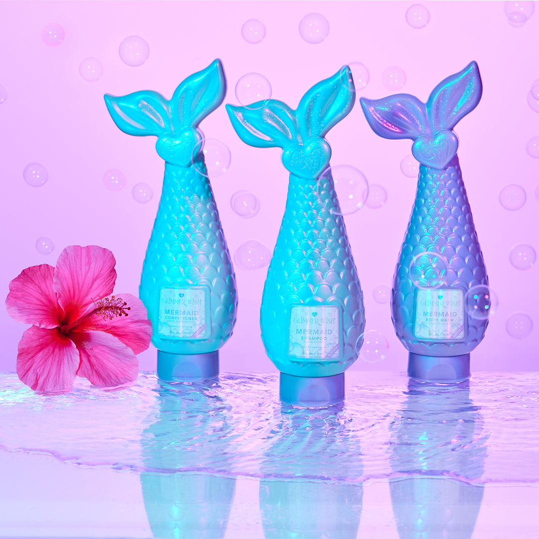 Mermaid Hair and Body Essentials Hair and Body Care Set Glimmer Wish