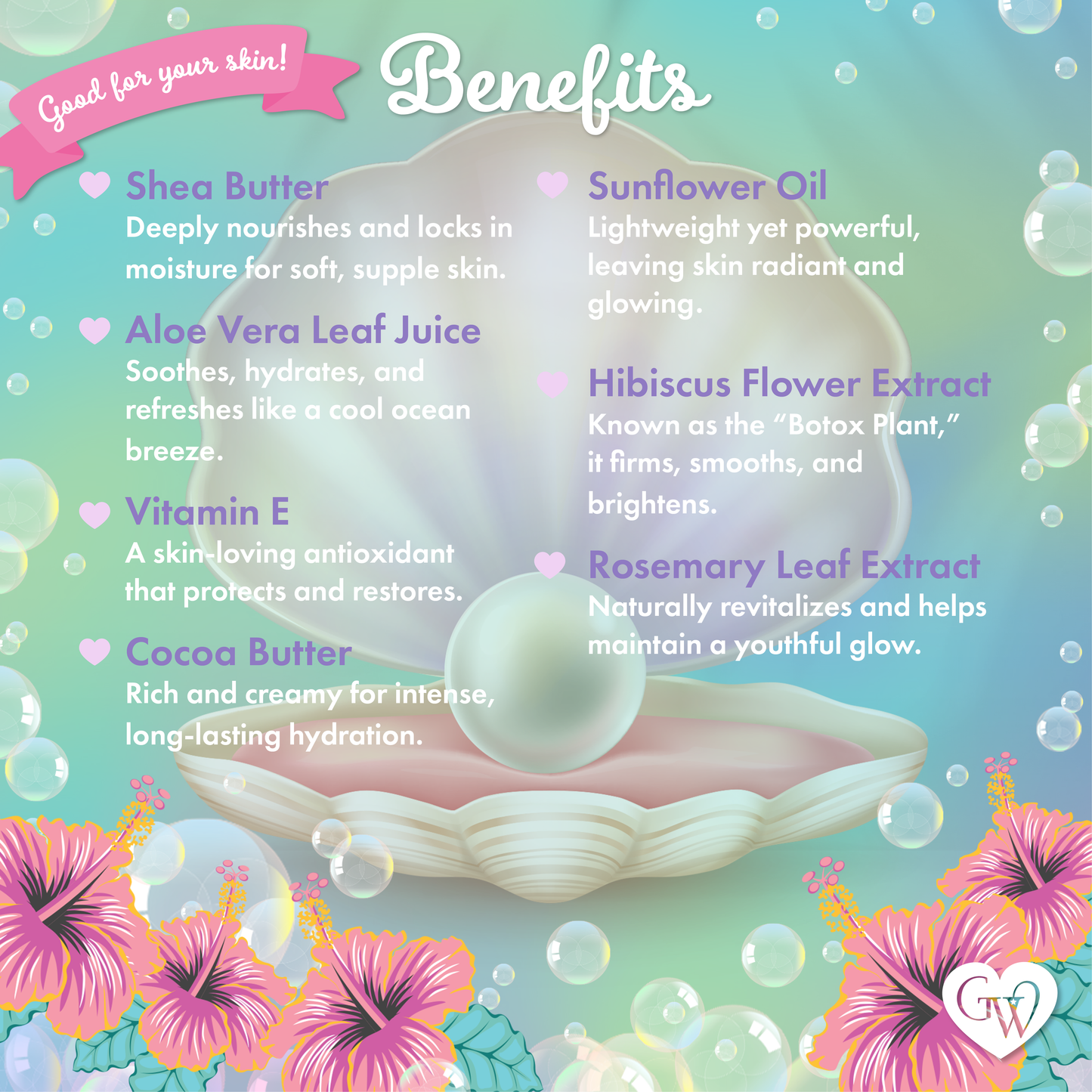 Mermaid Whipped Deep Hydration Body Butter Glimmer Wish
