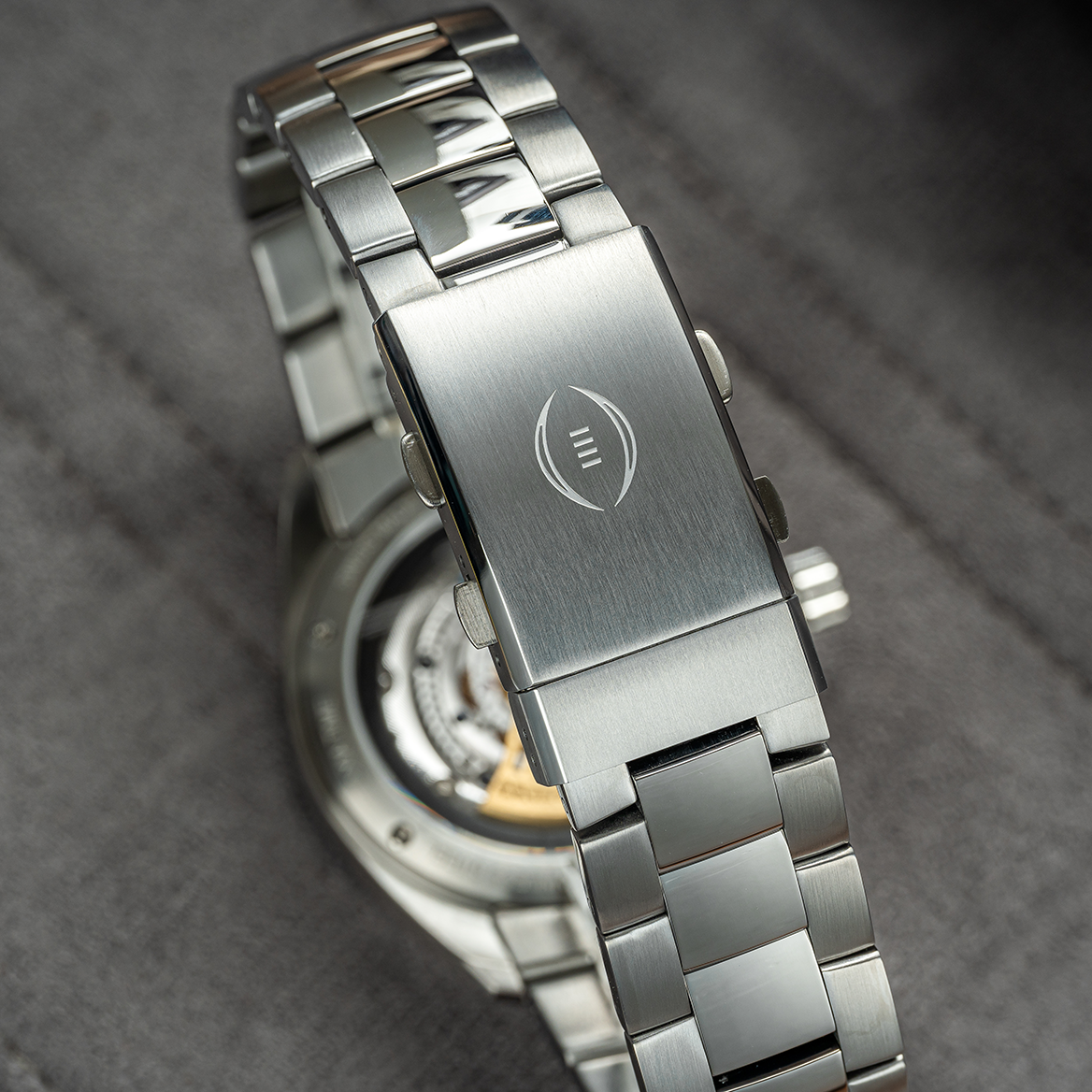 Michigan 2023 National Champions CFP Timepiece - Kairos II (Stainless Steel)