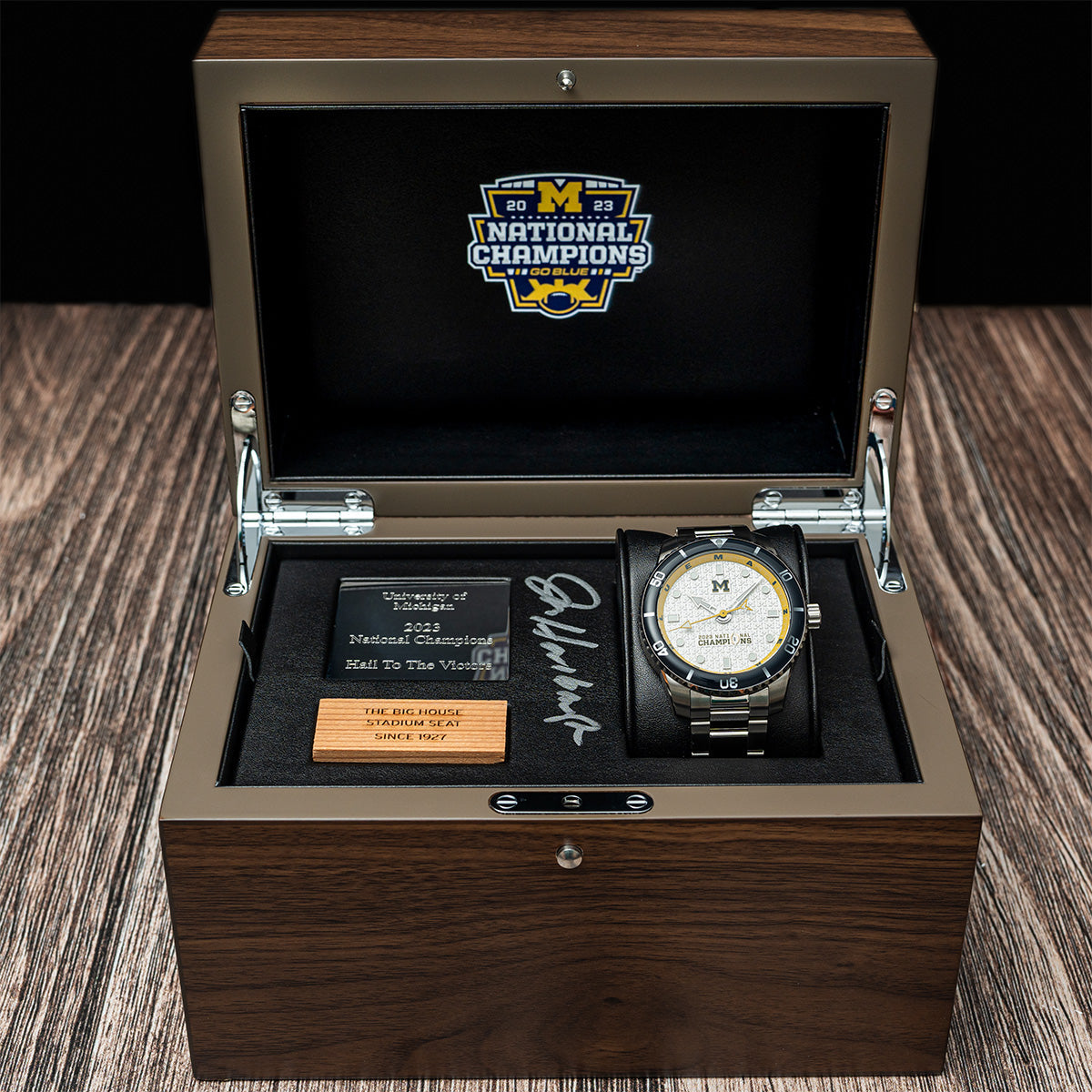 Jim Harbaugh Display Box (Watch Sold Separately)