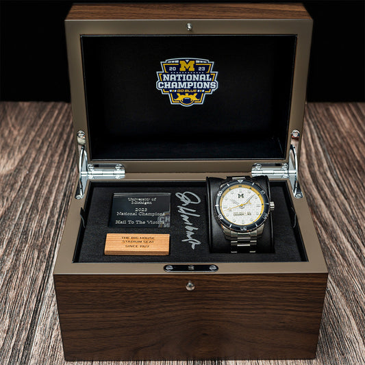 Michigan 2023 National Champions Jim Harbaugh Box Set - Odysseus II