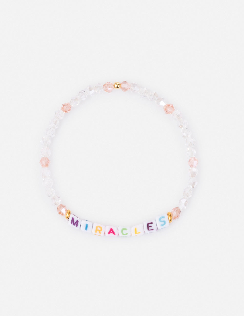 Miracles Letter Bracelet