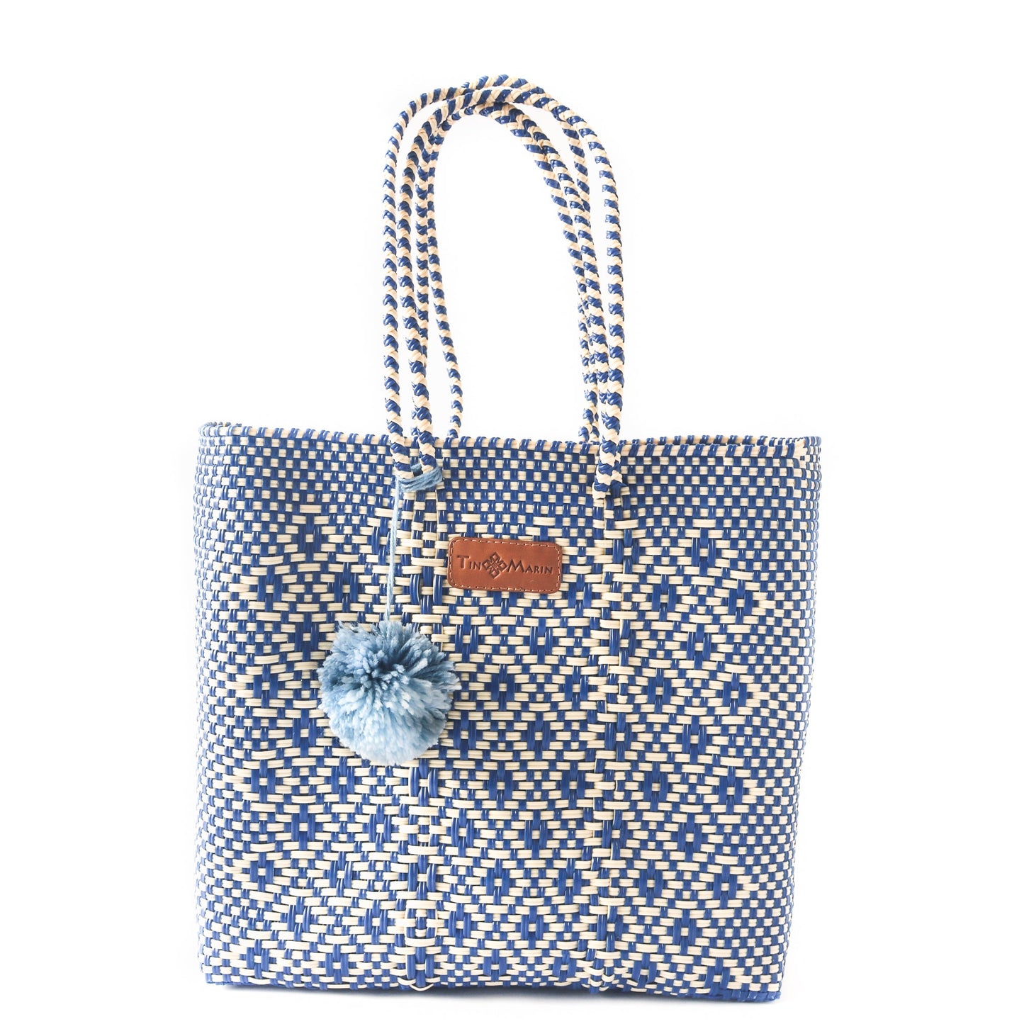 Woven Tote Bag Tin Marin Brand