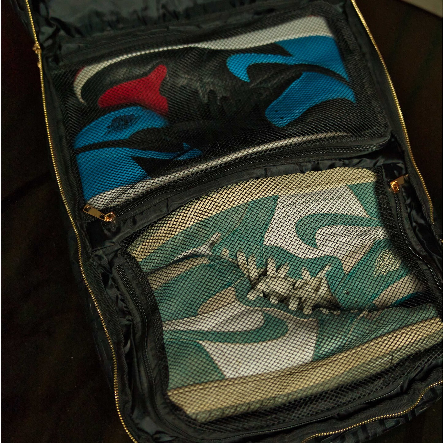 Black Monogram XL Design Leather Commuter Bag Sole Premise