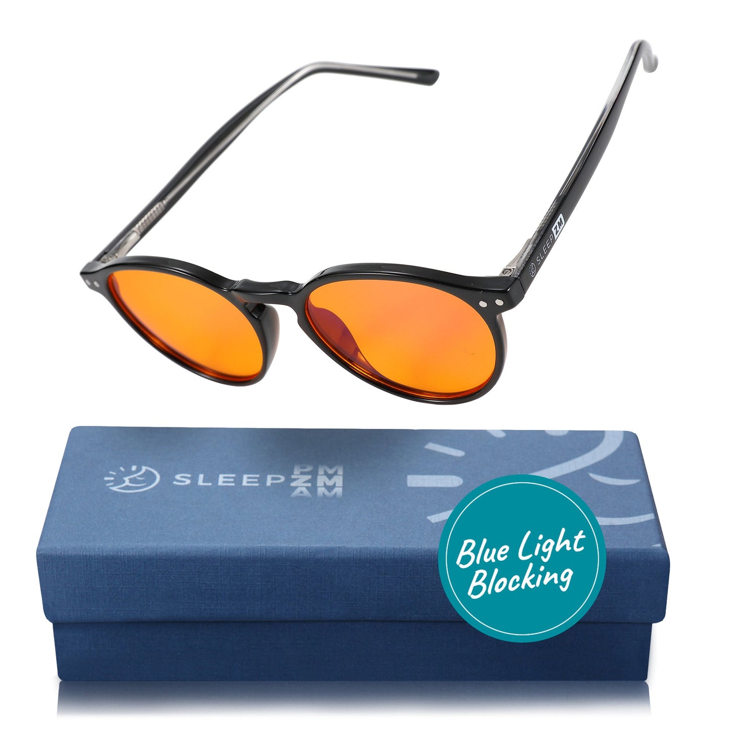 Blue Light Blocking Glasses Black Night-time Muse Sleep ZM