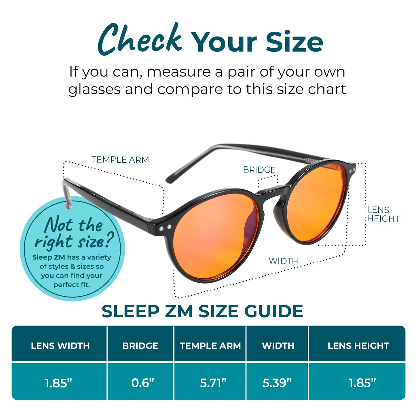 Blue Light Blocking Glasses Black Night-time Muse Sleep ZM