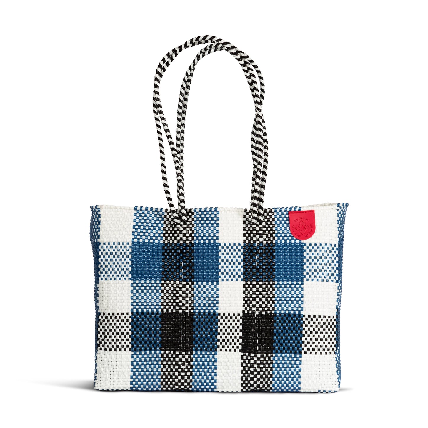 Woven Super Tote Water-Resistant Beach Bag Mykonos