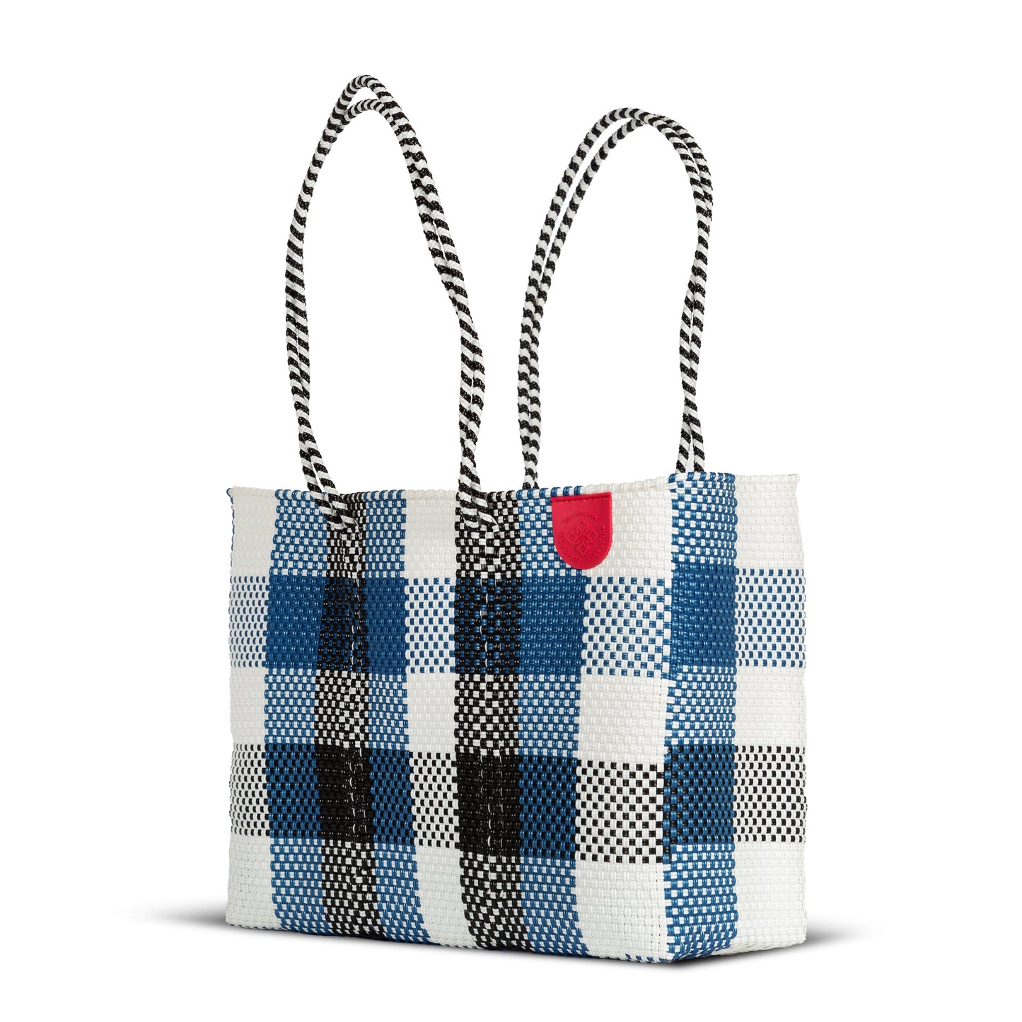 Woven Super Tote Water-Resistant Beach Bag Mykonos