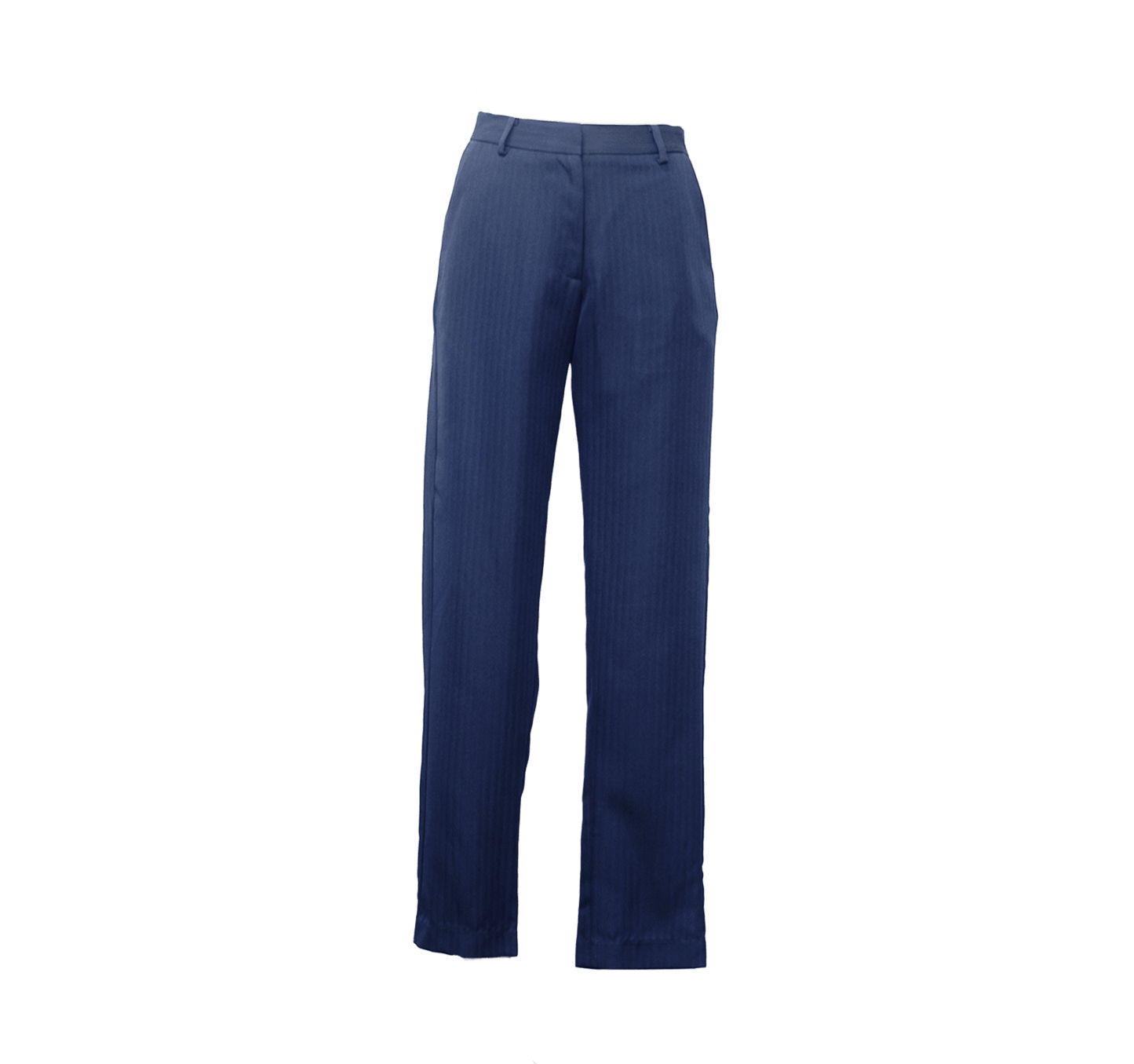 Tailoring Slim Navy Blue Slim Pants Women’s Trousers Le Réussi