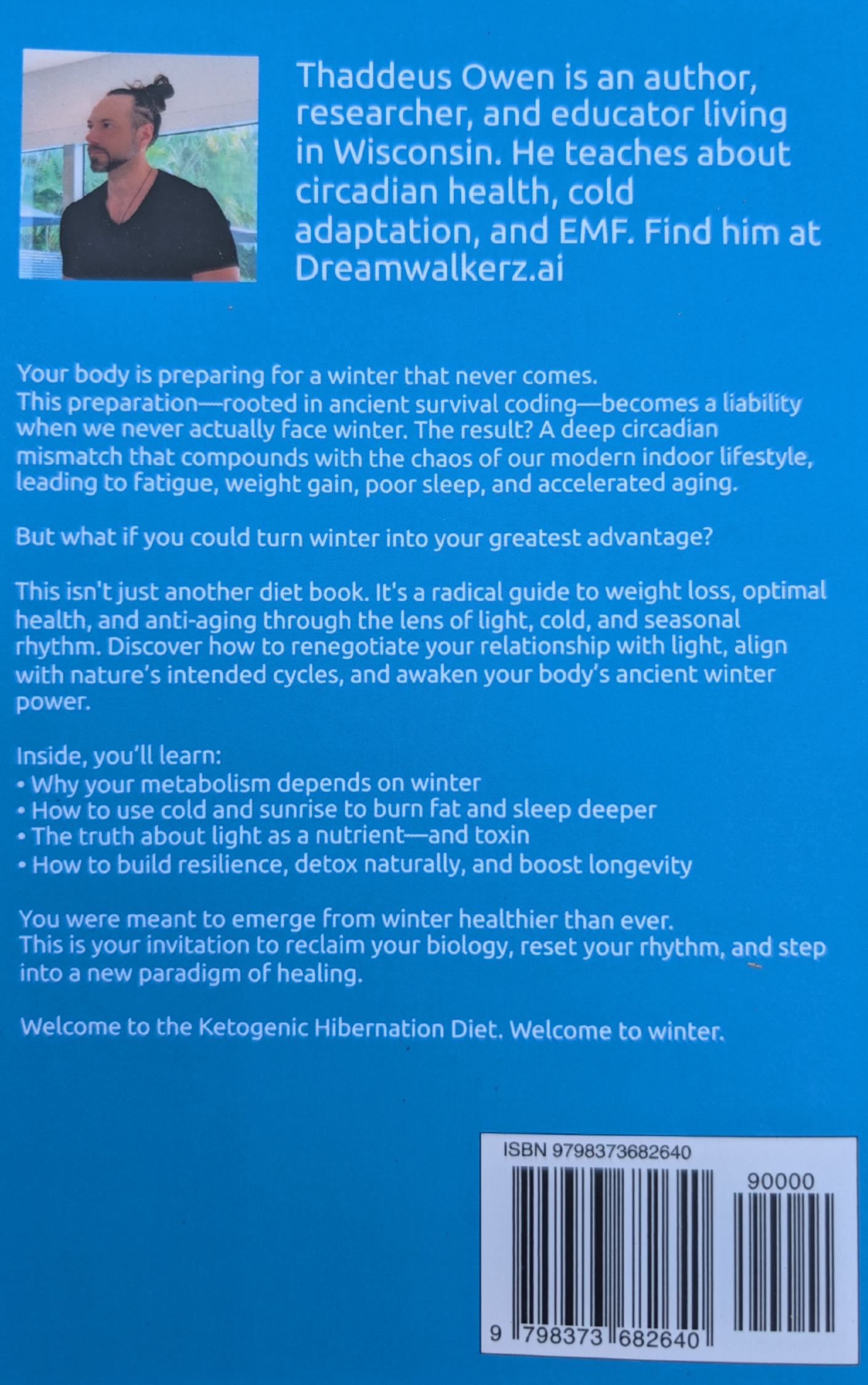 Ketogenic Hibernation Diet Weight Loss Paperback Book by Thaddeus Owen