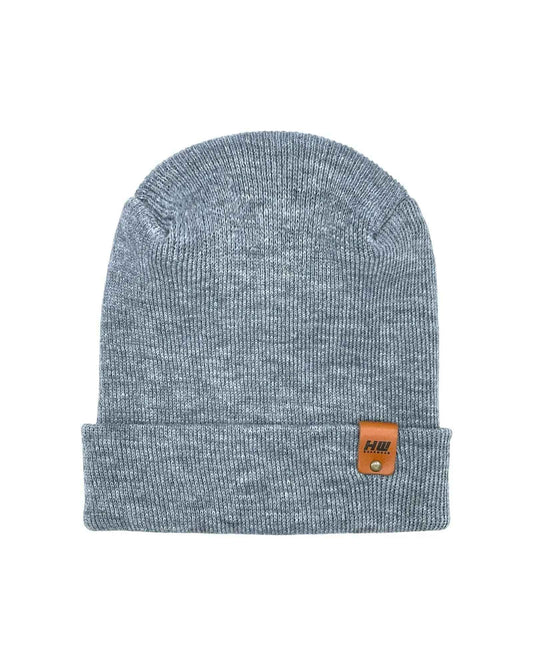 NEW HAAKWEAR H-Stitch Cuffed Beanie - Designed and Made in USA (Patent Pending Design) - Koala Gray